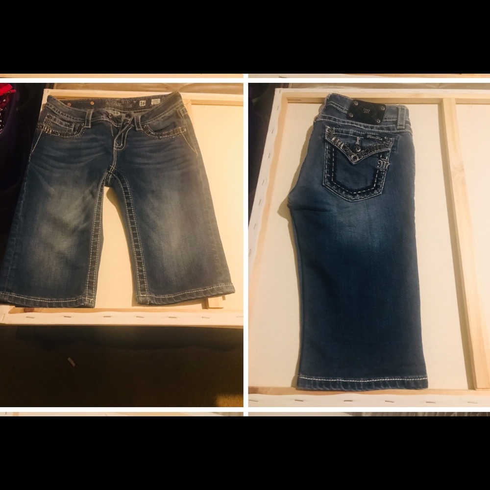 Girl sz 16 Miss Me Capri shorts
